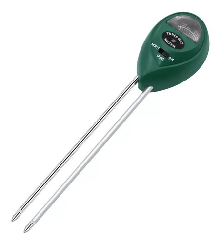 Medidor Ph Umidade Solo Luz Plantio Cultivo Plantas
