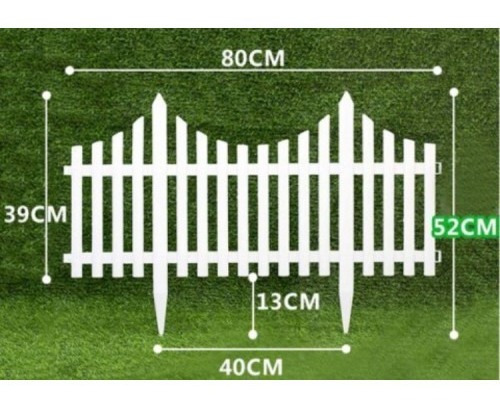 Cerca Plastica Para Jardim Decorativa Ingles 80x52
