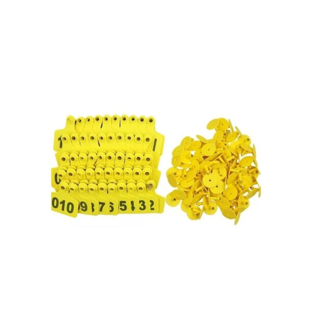 Conjunto 100 Brincos Identificação Em Ovinos, Bovinos