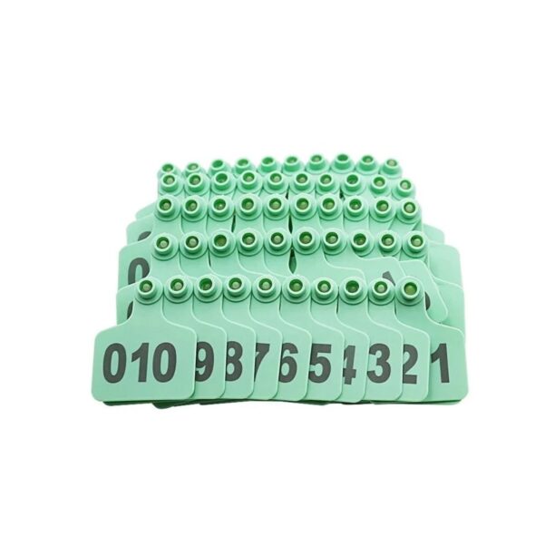 Conjunto 100 Brincos Identificação Em Ovinos, Bovinos