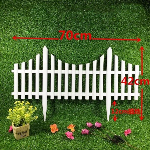 Cercas Decorativa P/jardim Plastico Modelo Inglês70x42