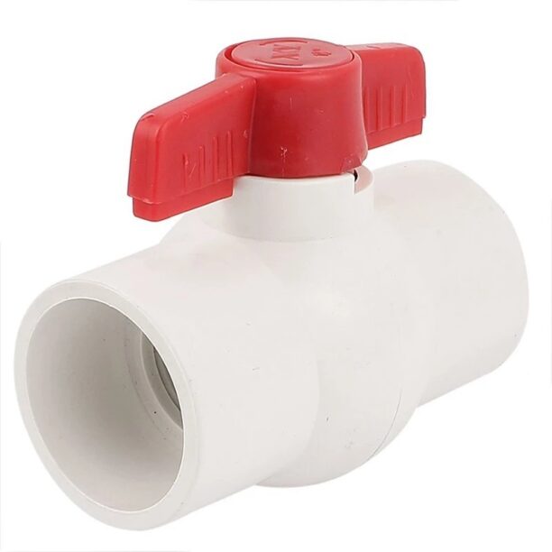 Válvula Esfera S/ Rosca Pvc 20mm (1/2) Branco
