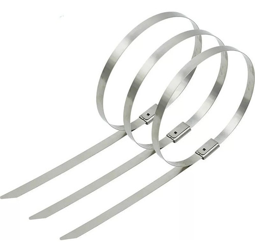 ABRAÇADEIRAS ZIP TIE TERMOTAPE EM AÇO 10 X 300MM