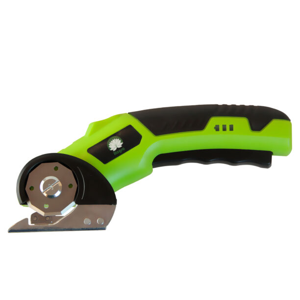 CORTADOR DE TECIDO, COM BATERIA DE LITIO RECARREGAVEL, FREQUENCIA: 11000 R/MIN, INTERFACE DE ALIMENTACAO USB,
