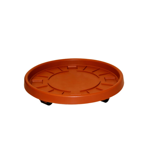 Suporte Com Rodizios Para Vaso De Plantas Chão 36cm